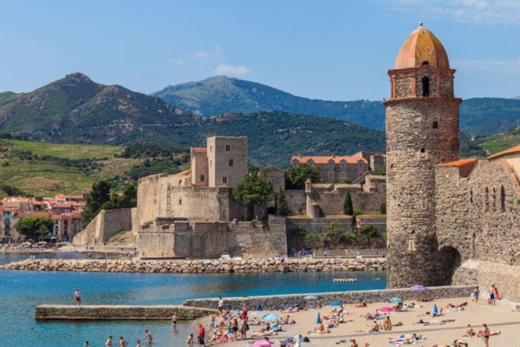 Duplex Terrasse, Collioure 아파트 외부 사진